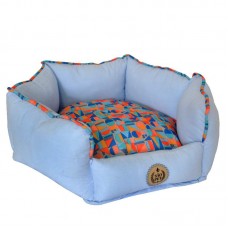 2600-44 - CAMA LAYLA GEOMETRICA  58X54X22 CM