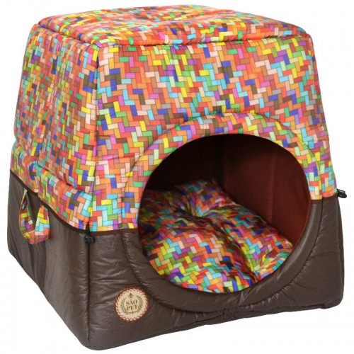 CAMA TUNEL FLORENCE TIJOLO 56X56X60 CM