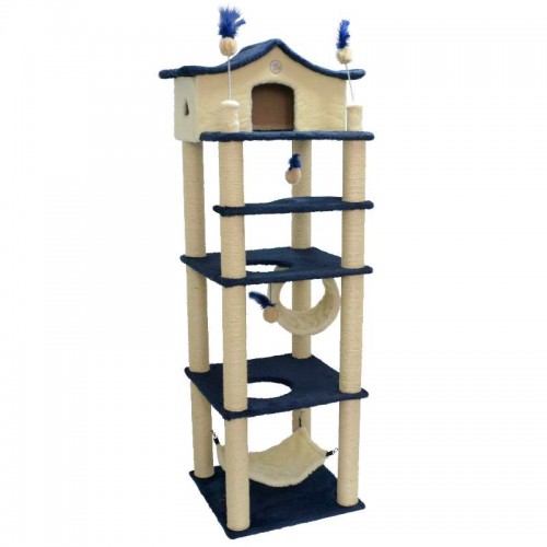 ARR CASTELO PEL LISA AZ/OFF 60X60X197 CM