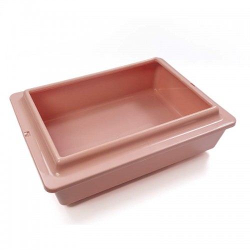 BANDEJA HIG C/BORDA RS 44,5X34X13 cm
