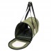 Bolsa redonda - N.º 2 - Nylon 600 - Verde - 45X26X30 cm
