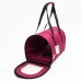 Bolsa redonda - N.º 2 - Nylon 600 - Bordô - 45X26X30 cm