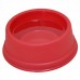 Comedouro filhote pequeno - Perolizado - Vermelho - 300 ml
