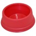 Comedouro filhote pequeno - Perolizado - Vermelho - 300 ml