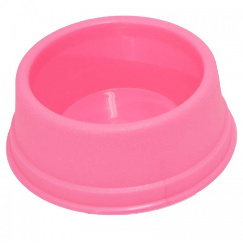 Comedouro filhote pequeno - Perolizado - Rosa - 300 ml