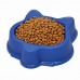 Comedouro Cat para gatos - Perolizado - Azul - 160 ml