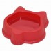 Comedouro Cat para gatos - Perolizado - Vermelho - 160 ml