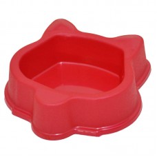 226-53 - Comedouro Cat para gatos - Perolizado - Vermelho - 160 ml