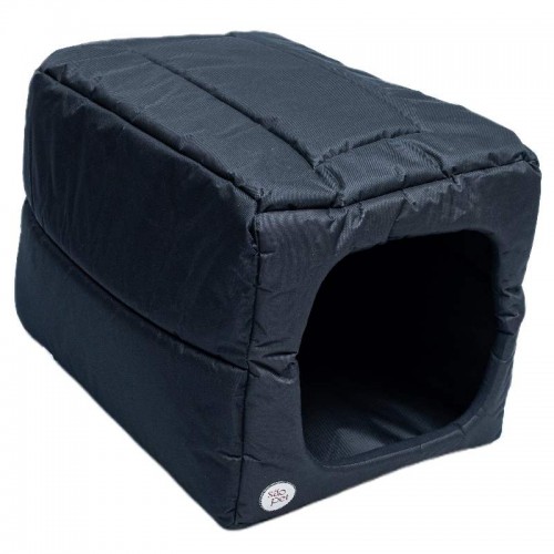 Cama Túnel - nylon 600 - P - preto - 44X27X27 cm