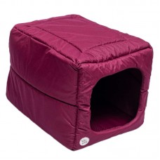 TUNEL2-3 - Cama Túnel - nylon 600 - M - vermelho - 50X33X33 cm