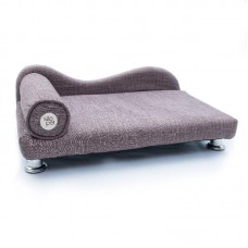 1531-5 - Divã Luxo - Marrom - 43X71X25 cm