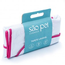 TAPETEG-4 - Tapete lavável - G - rosa - 100X90 cm