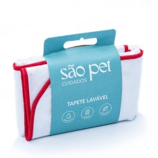 TAPETEP-3 - Tapete lavável - P - vermelho - 60X50 cm