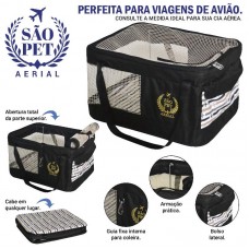 1503GL-1 - BOLSA AERIALPET-GL PT 43X32X24CM