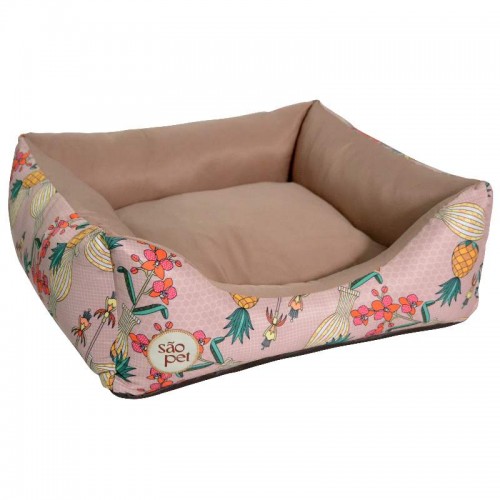 CAMA AGATA TROPICAL BG M 60X60X18 CM