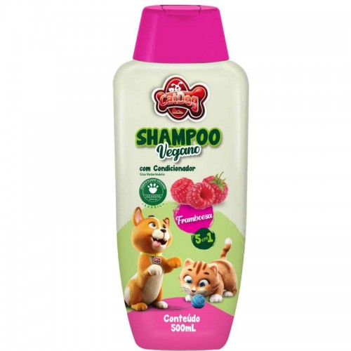 SHAMPOO VEGANO 5X1 FRAMBOESA 500 ML