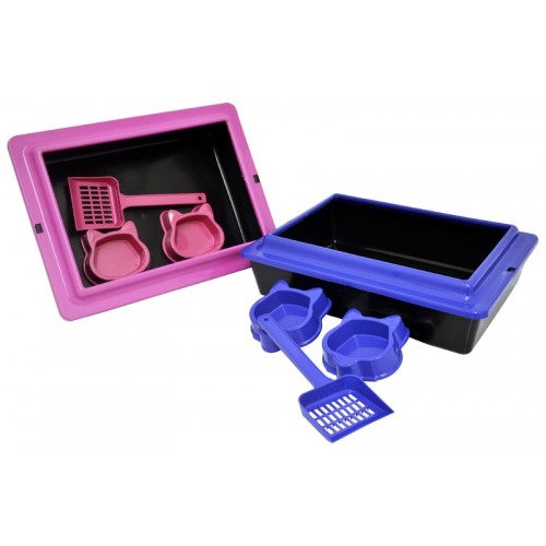 KIT ALLCAT BANDEJA 2 COMEDOUROS E PA HIG